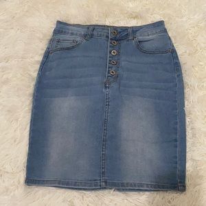 Fashionnova Denim Skirt